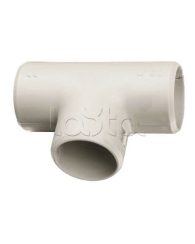 Тройник соединительный для трубы (32 мм) (10 шт.) EKF-Plast (tr-t-32) во Владивостоке Повороты, муфты, тройники Pintop.ru