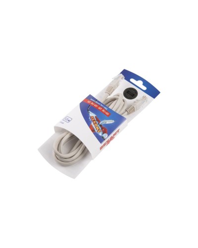 Патч-корд U/UTP RJ45-RJ45, CAT 5e, PVC, серый, 1,5м REXANT 06-3202 во Владивостоке Патчкорды (медные) Pintop.ru