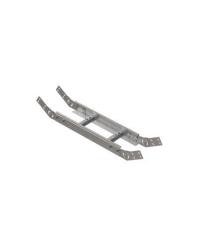 Вертикальный шарнирный угол 80х500х1,2 мм HD85 N КМ-профиль (LSHL80-500-1.2 HD85 N) во Владивостоке Аксессуары для лотков Pintop.ru