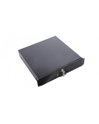 Полка (ящик) для документации 2U ЦМО ТСВ-Д-2U.450-9005 во Владивостоке Полки для шкафов и стоек Pintop.ru