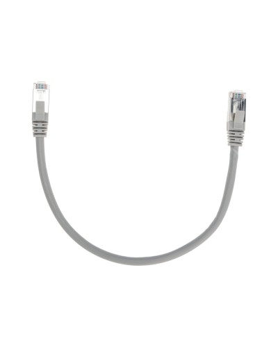 Патч-корд F/UTP, CAT 6, RJ45-RJ45, 26AWG, LSZH, серый, 0,3м REXANT 02-0210-03 во Владивостоке Патчкорды (медные) Pintop.ru