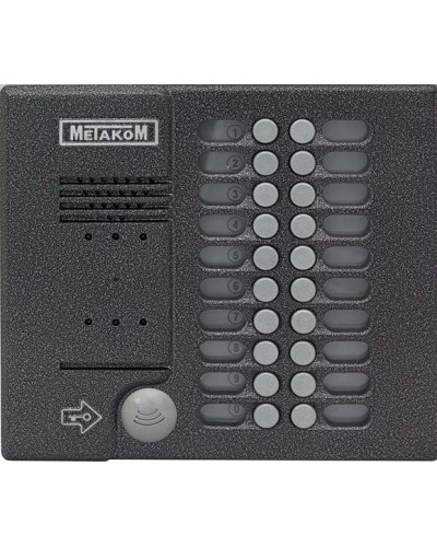 Блок вызова домофона Метаком MK20.2-MFEVN во Владивостоке Вызывные видеопанели малоабонентные Pintop.ru