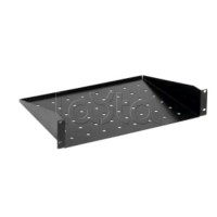 Полка консольная L=350мм 1U черная ITK RS105-350P-R