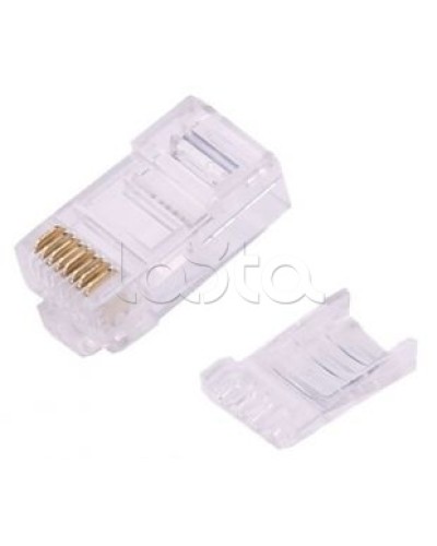 Штекер RJ45 (8P8C) CAT6 со вставкой LAZSO APJ15 во Владивостоке Коннекторы Pintop.ru