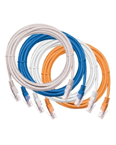 Шнур коммутационный NETLAN U/UTP 4 пары, Кат.5е (Класс D), 100МГц, 2хRJ45/8P8C, T568B, заливной, многожильный, BC (чистая медь), PVC нг(B), оранжевый, 3м, уп-ка 10шт. NETLAN EC-PC4UD55B-BC-PVC-030-OR-10 во Владивостоке Патчкорды (медные) Pintop.ru