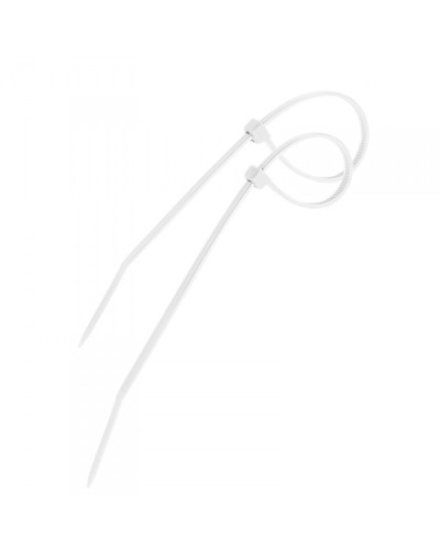 Стяжка 150х3 мм нейлоновая белый (100шт/уп) PROCONNECT 57-0150 во Владивостоке Стяжки-хомуты Pintop.ru