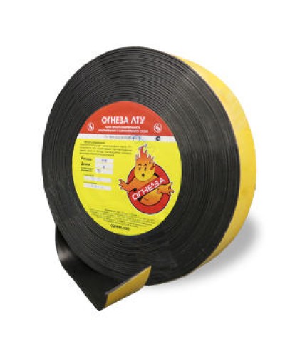 Лента термоуплотнительная Огнеза ОГНЕЗА-ЛТУ 2*50 мм., рулон 25 пог.м. во Владивостоке Дополнительное оборудование пожаротушения Pintop.ru