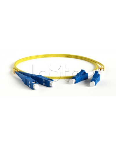 Патч-корд Hyperline (FC-D2-9A1-LC/UR-SC/UR-H-1M-LSZH-YL) во Владивостоке Патч-корды оптические Pintop.ru