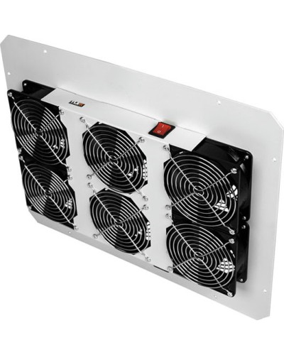 Панель вентиляционная с 6 вентиляторами TLK TLK-FAN6-GY во Владивостоке Вентиляторные модули Pintop.ru