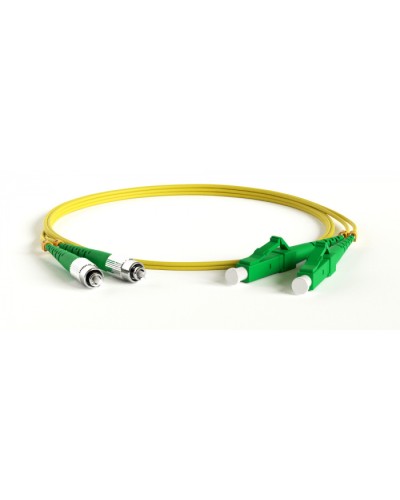 Патч-корд волоконно-оптический Hyperline FC-D2-9-FC/AR-ST/AR-H-1M-LSZH-YL во Владивостоке Патч-корды оптические Pintop.ru