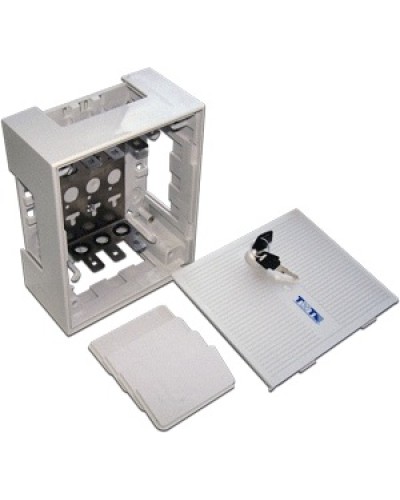 Коробка распределительная на 3 плинта TWT-DB10-3P во Владивостоке Боксы для автоматов Pintop.ru