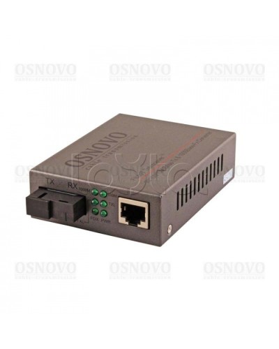 Медиаконвертер Gigabit Ethernet OSNOVO OMC-1000-11S5a во Владивостоке Медиаконвертеры Pintop.ru