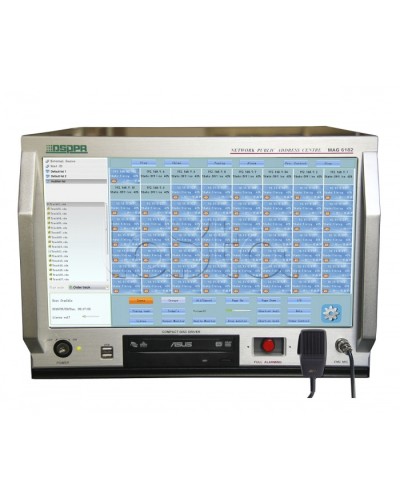 Блок управления центральный DSPPA MAG-6182 во Владивостоке Система оповещения и трансляции Dsppa Pintop.ru