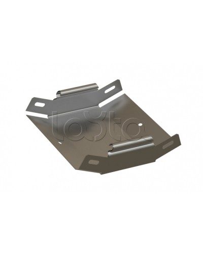 Угол 45° вертикальный внутренний Hyperline RST-VIA45-500-50-0,8-SZ во Владивостоке Аксессуары для лотков Pintop.ru