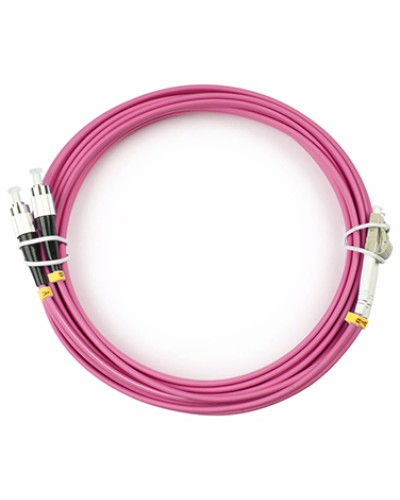 Шнур оптический duplex LC-FC 50/125 mm OM4 5м LSZH Cabeus FOP-50-OM4-LC-FC-5m во Владивостоке Патч-корды оптические Pintop.ru