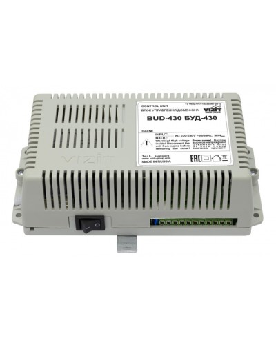 Блок управления Vizit БУД-430S во Владивостоке Блоки управления многоабонентные Pintop.ru