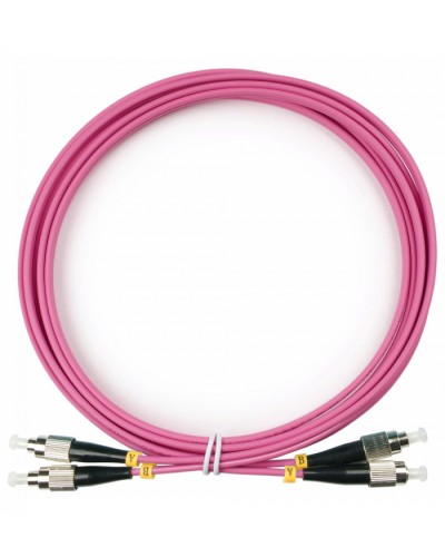 Шнур оптический duplex FC-FC 50/125 mm OM4 2м LSZH во Владивостоке Патч-корды оптические Pintop.ru