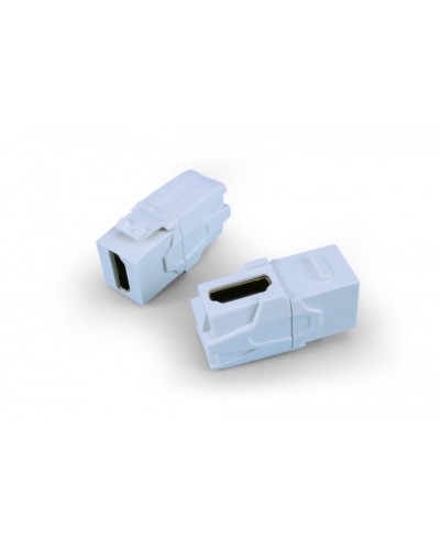 Вставка формата Keystone Jack Hyperline (KJ1-HDMI-AV18-WH) во Владивостоке Коннекторы Pintop.ru