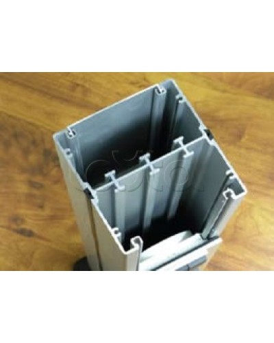 Колонна алюминевая под суппорт (двухсторонняя) 660мм Экопласт 70266 во Владивостоке Системы лючков и колонн Pintop.ru