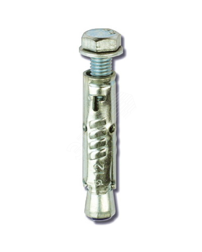 Анкер металлический с болтом М6 8x80 (60 шт/уп) ПожТехКабель (862-004) во Владивостоке Крепеж Pintop.ru