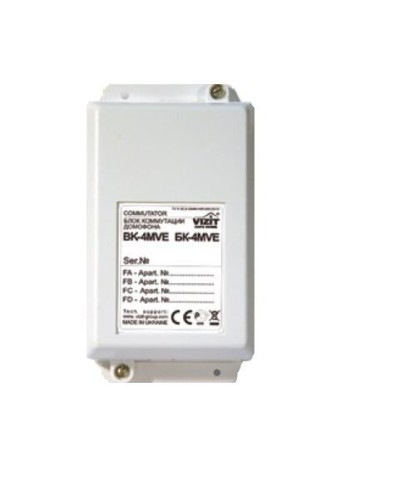 Блок коммутации домофонов Vizit БК-4MVE во Владивостоке Блоки управления многоабонентные Pintop.ru