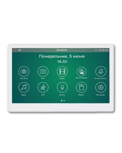 Монитор Tantos Stark HD SE Tuya (White) XL во Владивостоке Абонентские IP устройства Pintop.ru