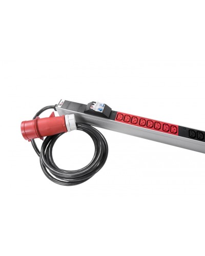 Блок силовых розеток с контроллером REM (R-MC8-3x16-36C13-MI-1420-3-3PN) во Владивостоке Блоки розеток Pintop.ru