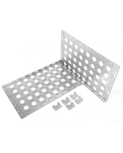 Комплект боковых монтажных панелей 19 (В400xГ210) Elbox EU-400.210 во Владивостоке Аксессуары для стоек и шкафов Pintop.ru