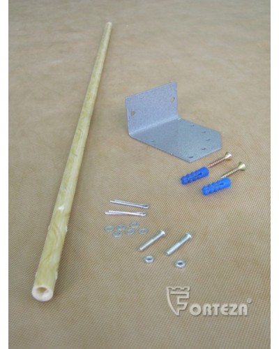 Комплект монтажных частей извещателя РЕЛЬЕФ Forteza КМЧ-СТ1 во Владивостоке Аксессуары для средств охраны периметра Pintop.ru