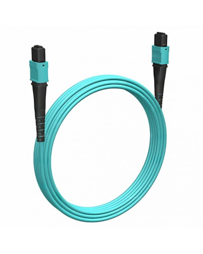 Кабельная сборка MPO(F) -MPO(F)-12 волокон 50/125 OM3, 3 m Cabeus (FOP-50-OM3-12-MPO(F)-12-MPO(F)-B-3m) во Владивостоке Кабельные сборки (оптические) Pintop.ru