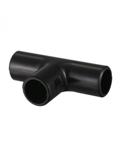 Тройник (2 част.) для труб D25мм (черный)Экопласт (41325-BL) - TI20G Тройник (2 част.) для труб D25мм, цвет чёрныйЭкопласт во Владивостоке Повороты, муфты, тройники Pintop.ru