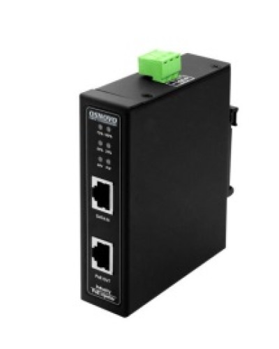 OSNOVO Midspan-1/303X(Booster) Промышленный PoE-инжектор во Владивостоке Системы видеонаблюдения Pintop.ru