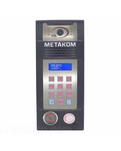 Многоабонентый антивандальный блок вызова со встроенной гибридной видеокамерой Метаком MК2018-TMRFGVH во Владивостоке Блоки вызова многоабонентные Pintop.ru