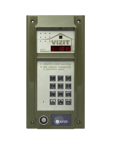 Блок вызова домофона Vizit БВД-N101RTCP во Владивостоке Блоки вызова многоабонентные Pintop.ru