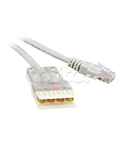 Патч-корд Hyperline PC-110-RJ45-4P-C5e-2M-LSZH-GY во Владивостоке Патчкорды (медные) Pintop.ru