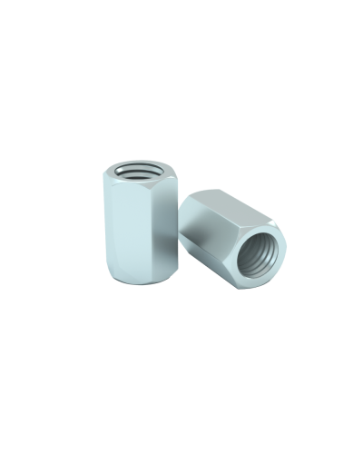 Гайка соединительная М10 DIN 6334 (упак. 30 шт) КМ-Профиль (MS10) во Владивостоке Крепеж Pintop.ru