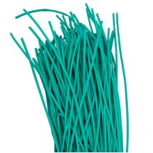 Термоусаживаемая трубка ТУТ нг 2/1 зеленая в отрезках по 1м EKF PROxima (tut-2-j-1m)