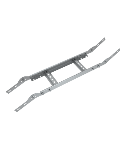 Вертикальный шарнирный угол 80х500х1,2 мм Быстрый монтаж HD85 КМ-профиль (LSHLS80-500-1.2 HD85) во Владивостоке Аксессуары для лотков Pintop.ru