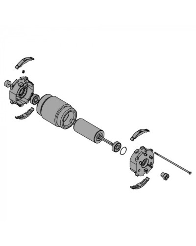Электродвигатель АХ402304, AX412306, AX71230 Came 119RID313 во Владивостоке Запчасти для шлагбаумов и автоматики Pintop.ru