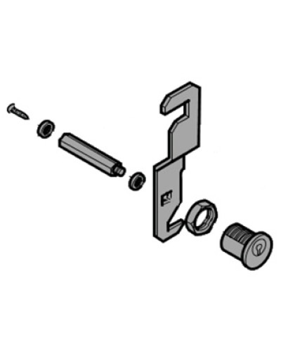 Замок дверцы G4040 Came 119RIG411 во Владивостоке Запчасти для шлагбаумов и автоматики Pintop.ru