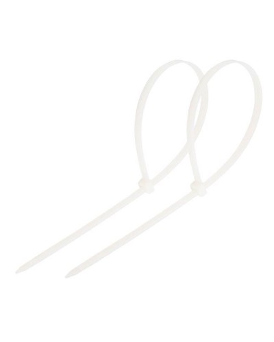 Стяжка нейлоновая неоткрывающаяся, безгалогенная (halogen free) 150x2.5мм, белая (100 шт) во Владивостоке Стяжки-хомуты Pintop.ru