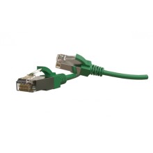 Патч-корд S/FTP Hyperline (PC-LPT-SFTP-RJ45-RJ45-C6-3M-LSZH-GN)
