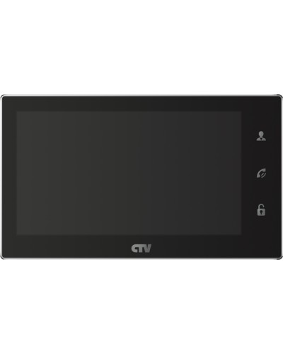 Монитор видеодомофона CTV-M4706AHD (черный) во Владивостоке Абонентские видеоустройства Pintop.ru