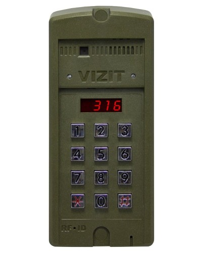 Блок вызова для совместной работы с БУД-302 Vizit БВД-316F во Владивостоке Блоки вызова многоабонентные Pintop.ru