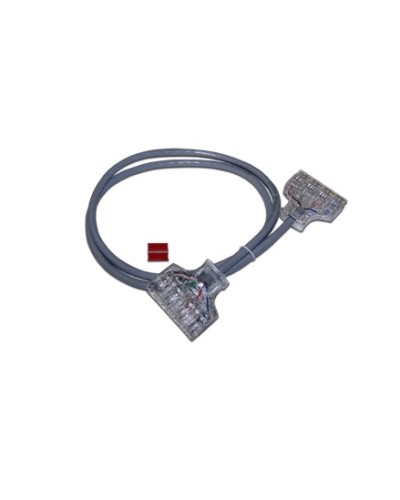 Патч-корд 110 тип - 110 тип, 1 пара, категория 6, 1.5 м, серый LANMASTER LAN-P4-P4-1.5/6 во Владивостоке Патч-корды и пигтейлы Pintop.ru