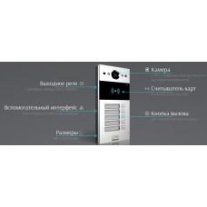 Малоабонентская ВП Akuvox R20BX2_IW