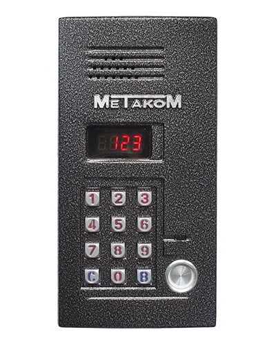 Блок вызова домофона Метаком MK2012-TM4EVN во Владивостоке Блоки вызова многоабонентные Pintop.ru