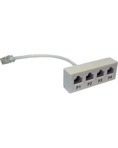 Y-адаптер 4 параллельных порта TWT TWT-Y-1P4 во Владивостоке Проходные адаптеры Pintop.ru