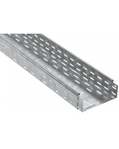 ESCA Лоток перфорированный 80х200х3000-1,0 HDZ IEK (CLP10-080-200-100-3-M-HDZ) во Владивостоке Кабельные лотки Pintop.ru