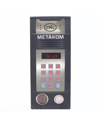 Многоабонентый антивандальный блок вызова со встроенной видеокамерой Метаком MК2018-RFMFV во Владивостоке Блоки вызова многоабонентные Pintop.ru